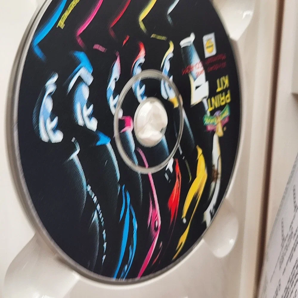 Mighty Morphin Power Rangers Print Kit CD-ROM 1995‎ Saban PC Mac